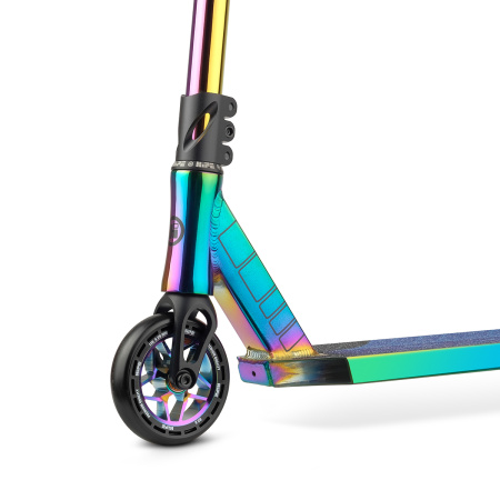 Картинка Самокат трюковый "HIPE" H8 (neo-chrome) от магазина Sport-Power || Зображення Самокат трюковий "HIPE" H8 (neo-chrome) від магазину Sport-Power