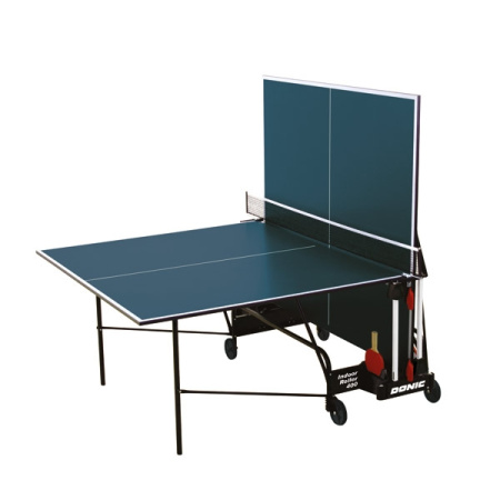 Картинка Теннисный стол "DONIC" Indoor Roller 400 (синий) от магазина Sport-Power || Зображення Тенісний стіл "DONIC" Indoor Roller 400 (синій) від магазину Sport-Power