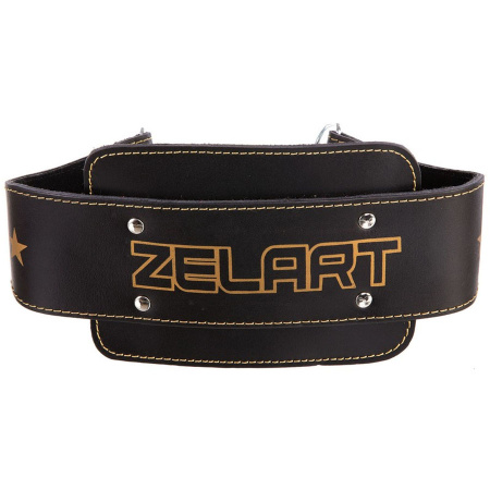 Картинка Пояс для отягощений "ZELART", кожаный (арт. 3324) от магазина Sport-Power || Зображення Пояс для обтяжень "ZELART", шкіряний (арт. 3324) від магазину Sport-Power