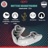 Картинка Капа "OPRO" Silver UFC, взрослая (белый/серебристый) от магазина Sport-Power || Зображення Капа "OPRO" Silver UFC, доросла (білий/сріблястий) від магазину Sport-Power