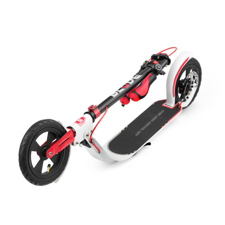 Картинка Самокат "BLADE" Sport Air Cross Disk 230 (white/red) от магазина Sport-Power || Зображення Самокат "BLADE" Sport Air Cross Disk 230 (white/red) від магазину Sport-Power