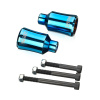 Пеги для трюкового самоката "HIPE" LMT70 (neo/blue)