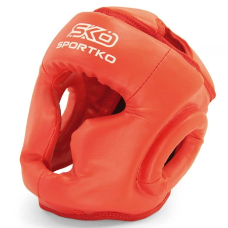 Картинка Шлем боксерский "SPORTKO", тренировочный (PU) от магазина Sport-Power || Зображення Шолом боксерський "SPORTKO", тренувальний (PU) від магазину Sport-Power